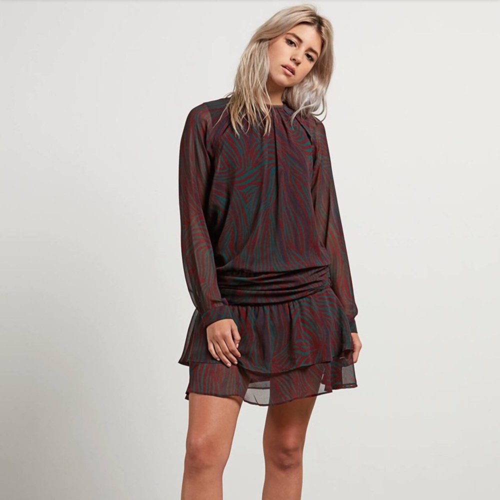 *NWT* Volcom Show Yo Stripe Dress